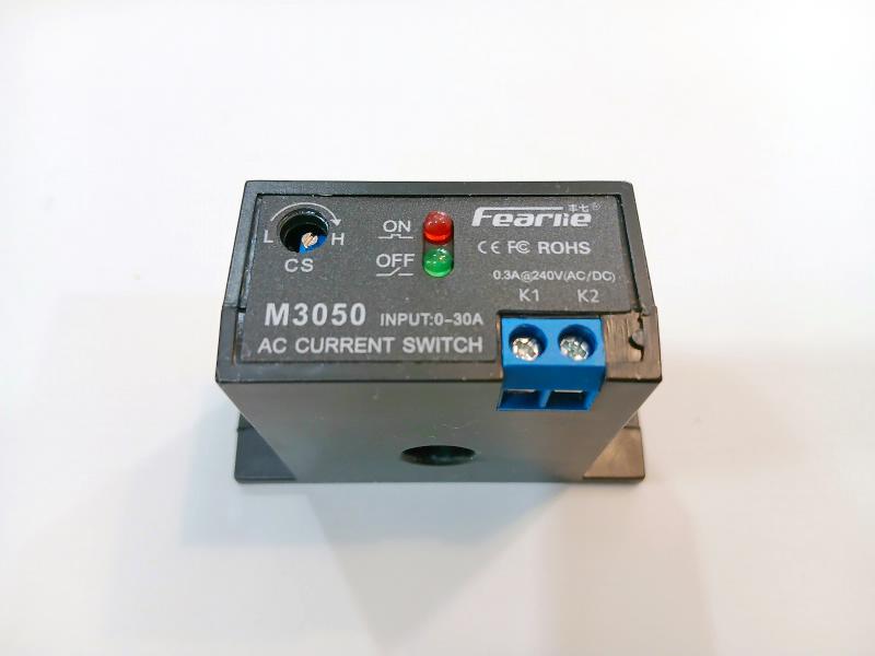 電流検出スイッチの表示パネル