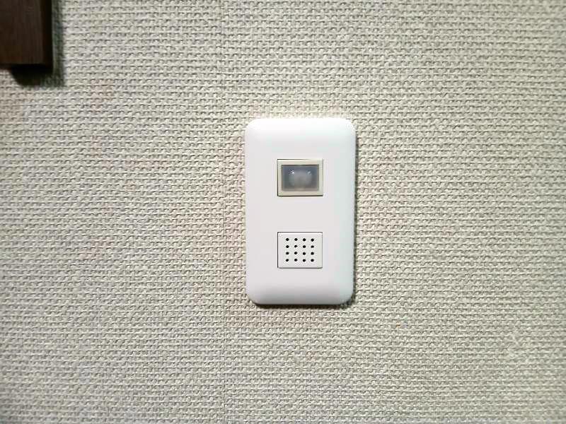 取り付け工事が完了したメロディパイロットランプ