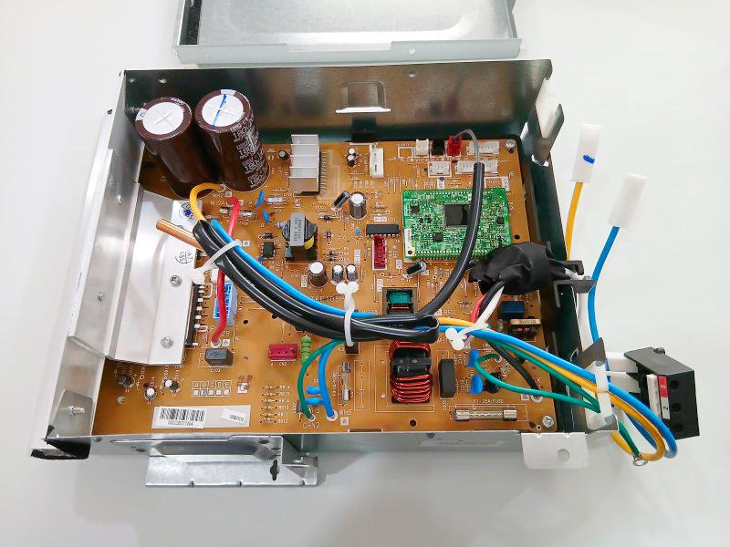 ユニットの中の基板部分