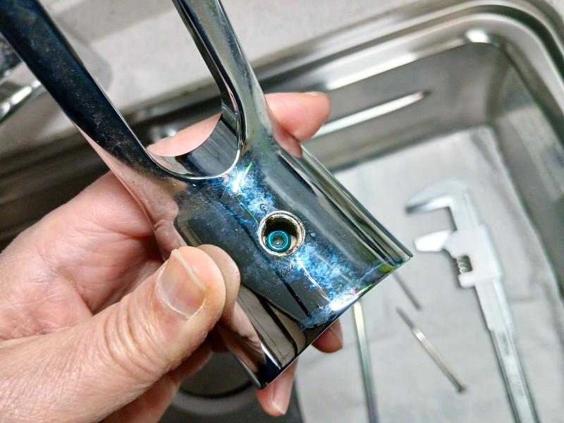 レバーハンドルの取り外し③