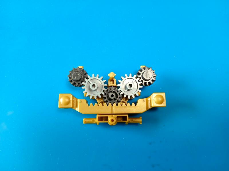 ステアリング機構のラック＆ピニオンギア