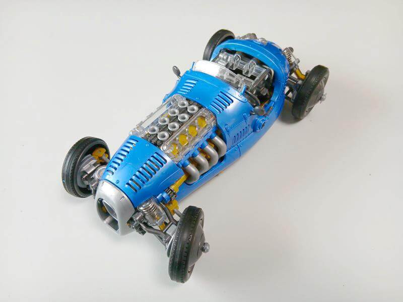 レトロフォーミュラの完成写真